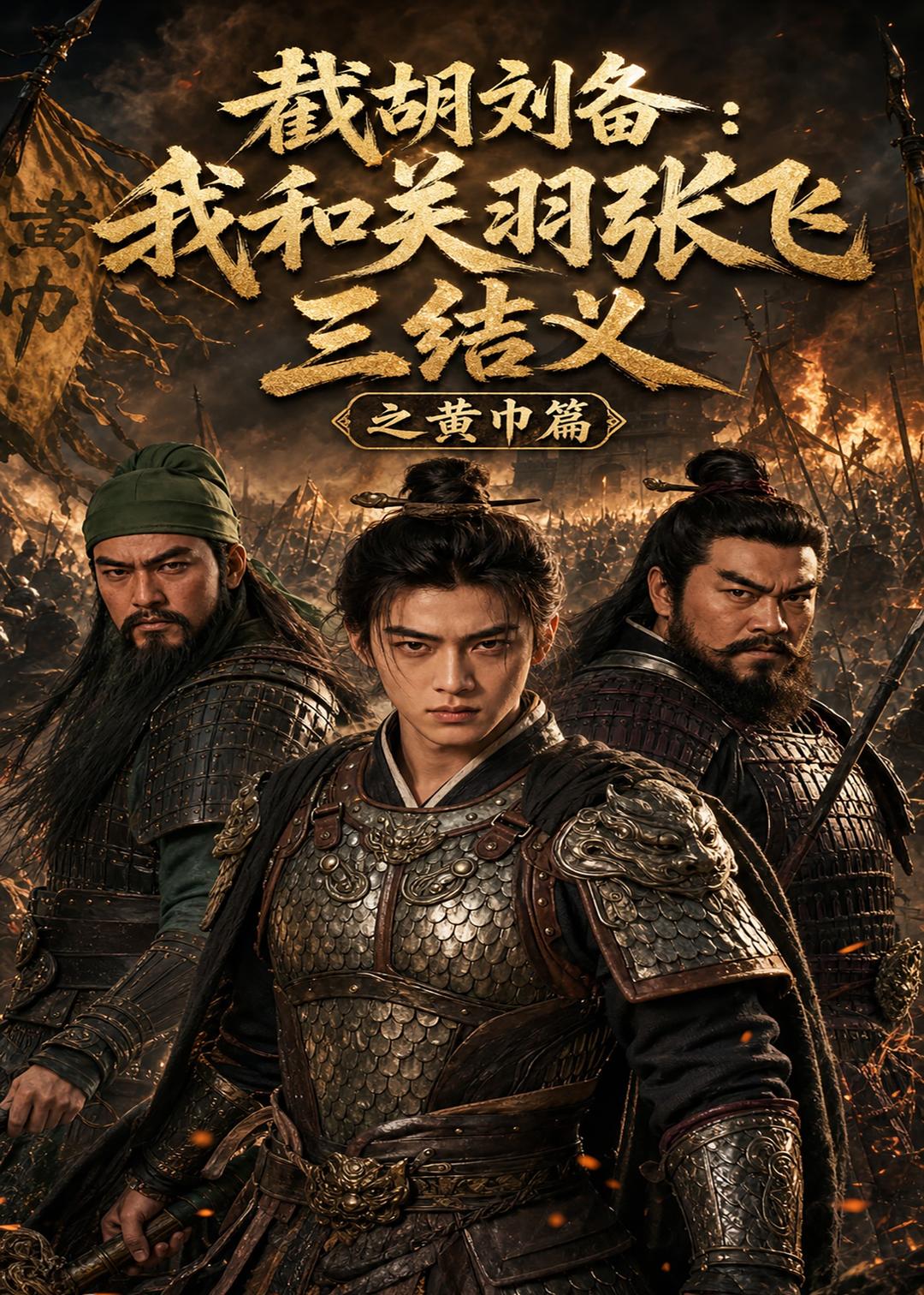截胡刘备：我和关羽张飞三结义之黄巾篇