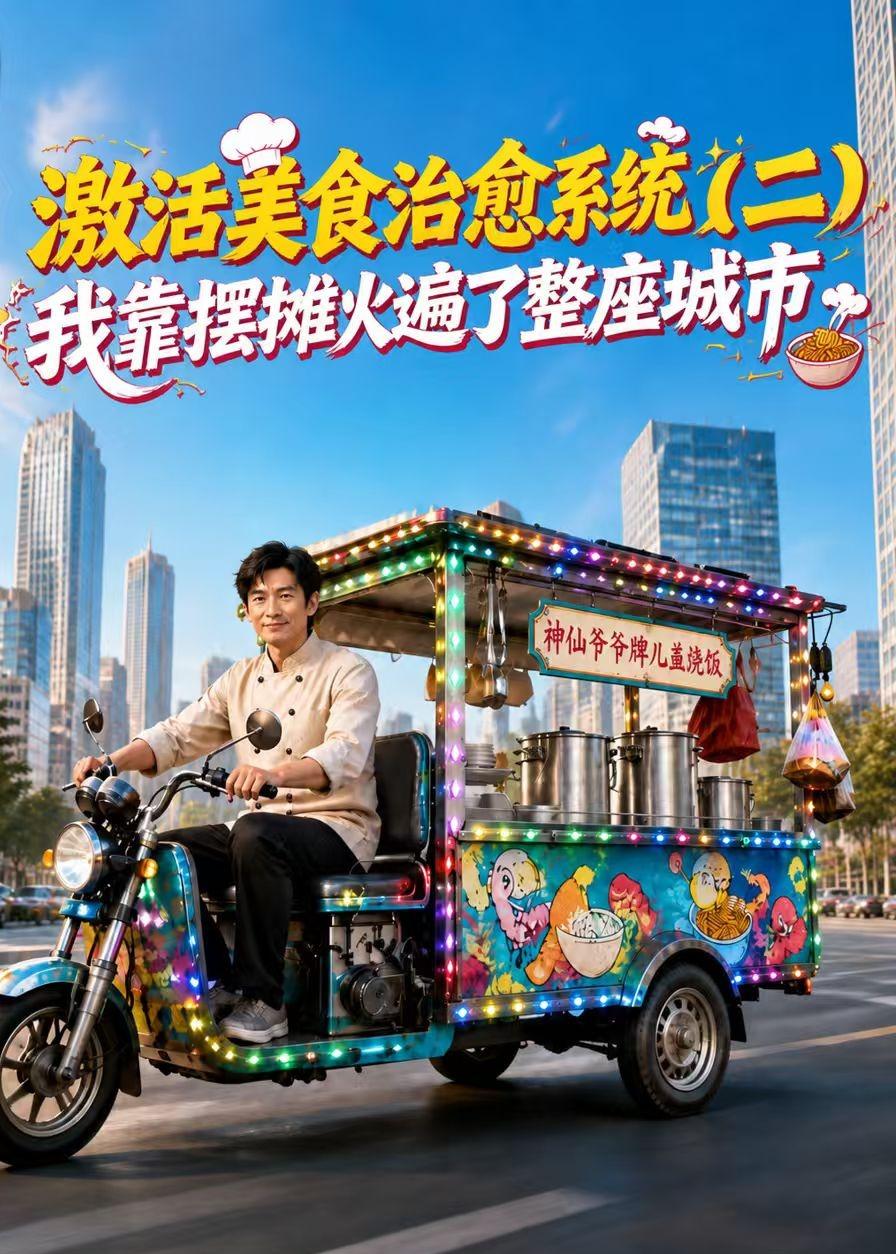 激活美食治愈系统我靠摆摊火遍了整座城市二